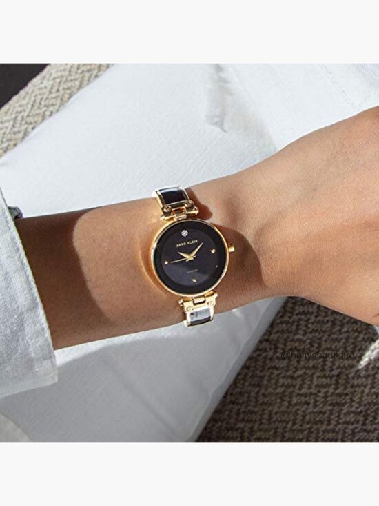 Genuine Diamond Bangle Watch with Quartz Movement main image 6